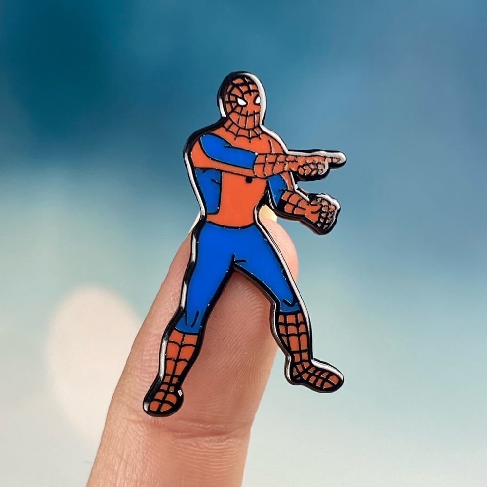 Spidey Spider Man Enamel Pin/ Brooch Lapel